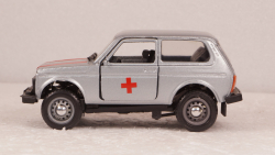 Ваз 21215 Нива медицинская, Агат 1:43 