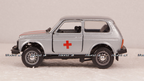 Ваз 21215 Нива медицинская, Агат 1:43 