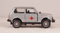 Ваз 21215 Нива медицинская, Агат 1:43 