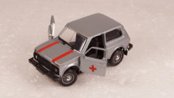Ваз 21215 Нива медицинская, Агат 1:43 