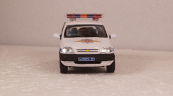 Ваз-2123 Нива Милиция, Chevrolet Niva Милиция, Cararama 1:43
