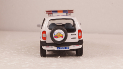 Ваз-2123 Нива Милиция, Chevrolet Niva Милиция, Cararama 1:43