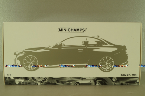 BMW M2 (G87) 2023, red metallic 110023120, Minichamps 1:18