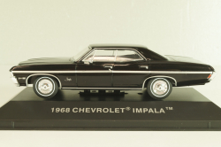 Chevrolet Chevy Impala (1965-1970) black, IXO 1:43