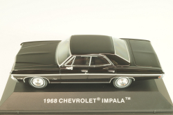 Chevrolet Chevy Impala (1965-1970) black, IXO 1:43