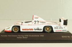 Porsche 936 Kremer Racing #23, DTM Hockenheim 1982, Stefan Bellof, SBC001, CMR 1:43