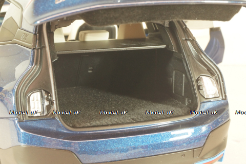 BMW iX 2022, blue metallic, 110023100,  Minichamps 1:18