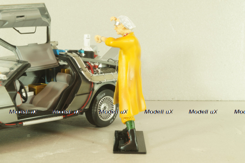 Emmett "Doc" Brown from movie Back to the future, figures, 2710F, Sun Star 1:18