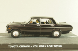 Toyota Grown from movie "You only live twice" 1967, black, James Bond Modellauto Collection #56, Altaya 1:43