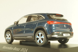 Mercedes EQA (H243) 2021 metallic-dark blue, B66960824, Herpa 1:43