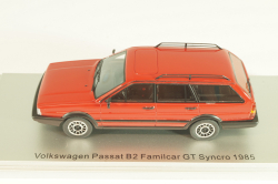 Volkswagen Passat (B2) Familcar GT Syncro 1985, red, KE43028001, Kess 1:43