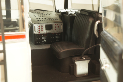 Cadillac Ecto 1 from movie car Ghostbusters with tools, white, W1176, Hot Wheels Elit 1:18