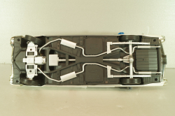 Cadillac Ecto 1 from movie car Ghostbusters with tools, white, W1176, Hot Wheels Elit 1:18