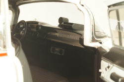 Cadillac Ecto 1 from movie car Ghostbusters with tools, white, W1176, Hot Wheels Elit 1:18