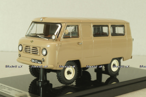 Уаз-450А, пассажирский 1965 г, 145024, DiP Models 1:43