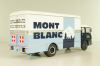Saviem JM 200 truck "Lait Mont Blanc" 1964, blue/light blue/white, Les Plus Mythiques Saviem #1, Deagostini 1:43