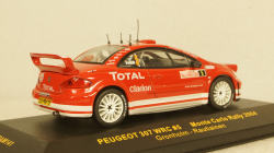 Peugeot 307 Monte Carlo Rally 2004, RAM141, IXO 1:43