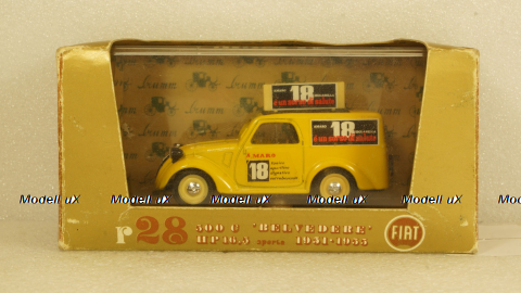 Fiat 500E Belvedere 1951, Brumm 1:43