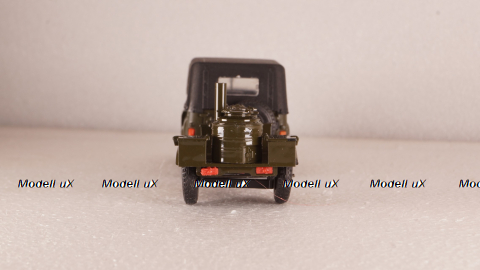 Уаз-469 с прицепом полевая кухня, Агат 1:43