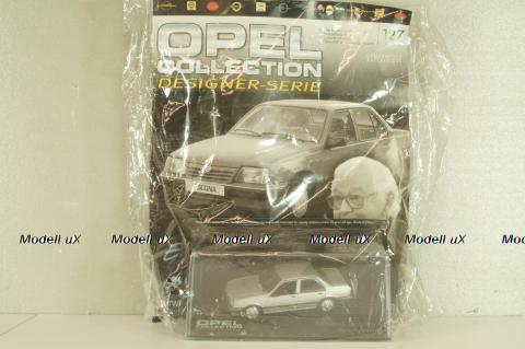 Opel Ascona (C) Erhard Schell 1967, silver, OPCD127, Opel Collection Designer #127 1:43 с журналом, запечатанный!