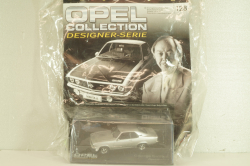 Opel Manta (A) Geoge Gallion 1970, silver, OPCD128, Opel Collection Designer #128 1:43 с журналом, запечатанный!