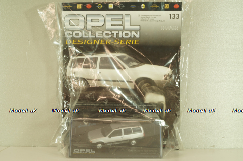 Opel Kadett Caravan (E), Gordon Brown 1988, silver, OPCD133, Opel Collection Designer #133 1:43 с журналом, запечатанный!