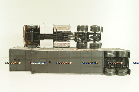 Western Star 4900 with semi-trailer 1990, brown/grey, American trucks, France №85, Altaya 1:43