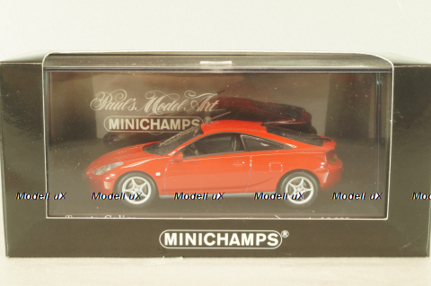 Toyota Celica 1999, red, 430168920, Minichamps 1:43