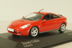 Toyota Celica 1999, red, 430168920, Minichamps 1:43