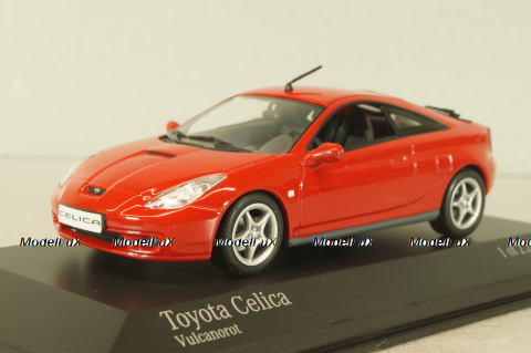 Toyota Celica 1999, red, 430168920, Minichamps 1:43