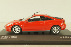 Toyota Celica 1999, red, 430168920, Minichamps 1:43