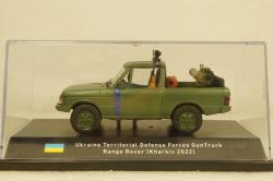 Range Rover Classic Ukraine Territorial Forces Gun Truck (Kharkiv 2022), TruckTyr 1:43
