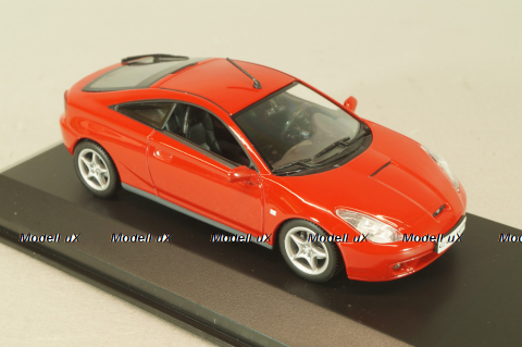 Toyota Celica 1999, red, 430168920, Minichamps 1:43