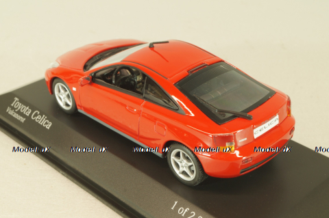 Toyota Celica 1999, red, 430168920, Minichamps 1:43