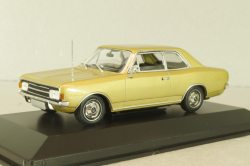 Opel Rekord C 2-door 1968, gold, 430046101, Minichamps 1:43