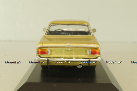 Opel Rekord C 2-door 1968, gold, 430046101, Minichamps 1:43