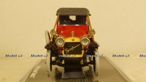 Руссо-Балт К12-20 VIII серии (1913), красный, Студия Колесо 1:43