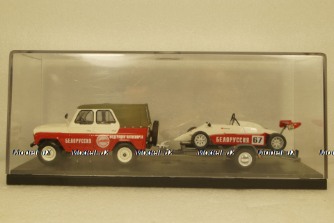 Уаз-459 с а/м Эстония -21М лафете, TruckTyr 1:43