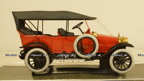 Руссо-Балт К12-20 VIII серии (1913), красный, Студия Колесо 1:43