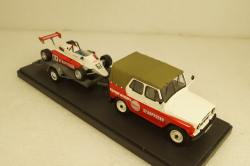 Уаз-459 с а/м Эстония -21М лафете, TruckTyr 1:43