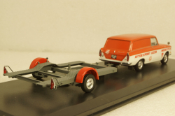 Москвич-433 с лафетом для перевозки автомобиля, TruckTyr 1:43