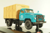 ГЗСА-3704 фургон "хлеб" на шасси Газ-52-01 1969 г., синий/бежевый, 105216, DiP Models 1:43