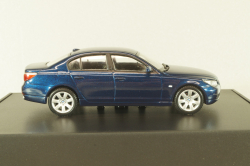 BMW 545i (E60) 2003, dark blue, 03501S, Kyosho 1:43