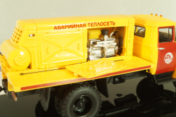 ПКС-130 Аварийная теплосеть на шасси Зил-130 1986, желтый, 113012, DiP Models 1:43