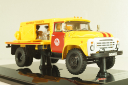 ПКС-130 Аварийная теплосеть на шасси Зил-130 1986, желтый, 113012, DiP Models 1:43
