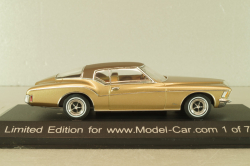 Buick Riviera Coupe 1972, gold/brown, PRD070, Premium X 1:43