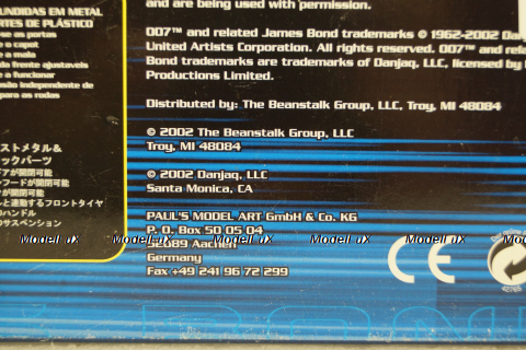 Jaguar XKR Roadster  James Bond 007 Die Another day, 33850 Joy Ride 1:18