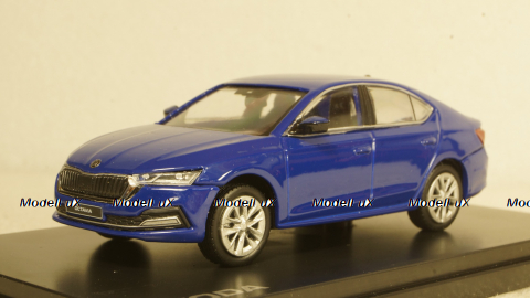 Skoda Octavia IV, blue, Abrex 1:43