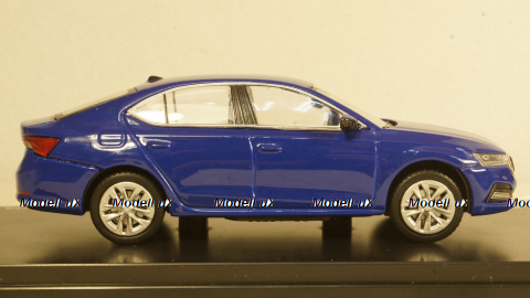 Skoda Octavia IV, blue, Abrex 1:43