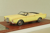 Lincoln Continental Mark III Convertible 1971, yellow, GIM011B, GIM 1:43